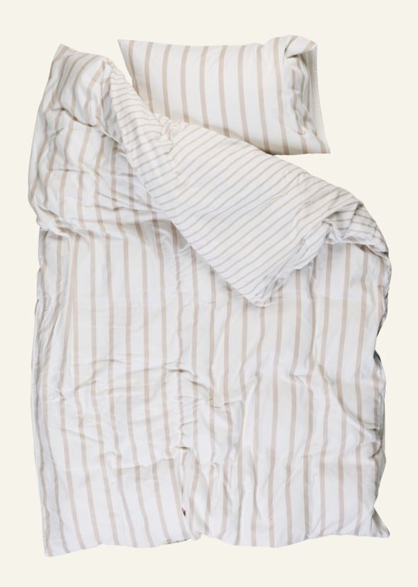 Flanell sengesett sand - 3