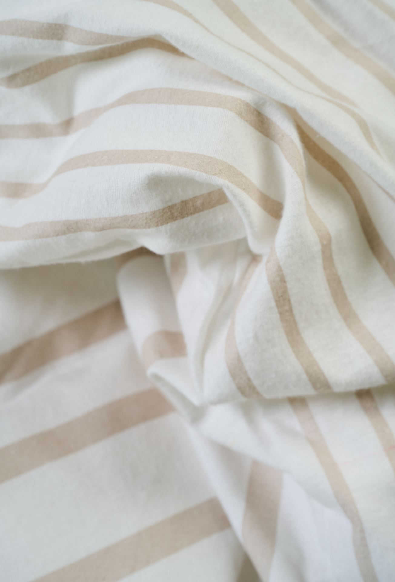 Flanell sengesett sand - 2