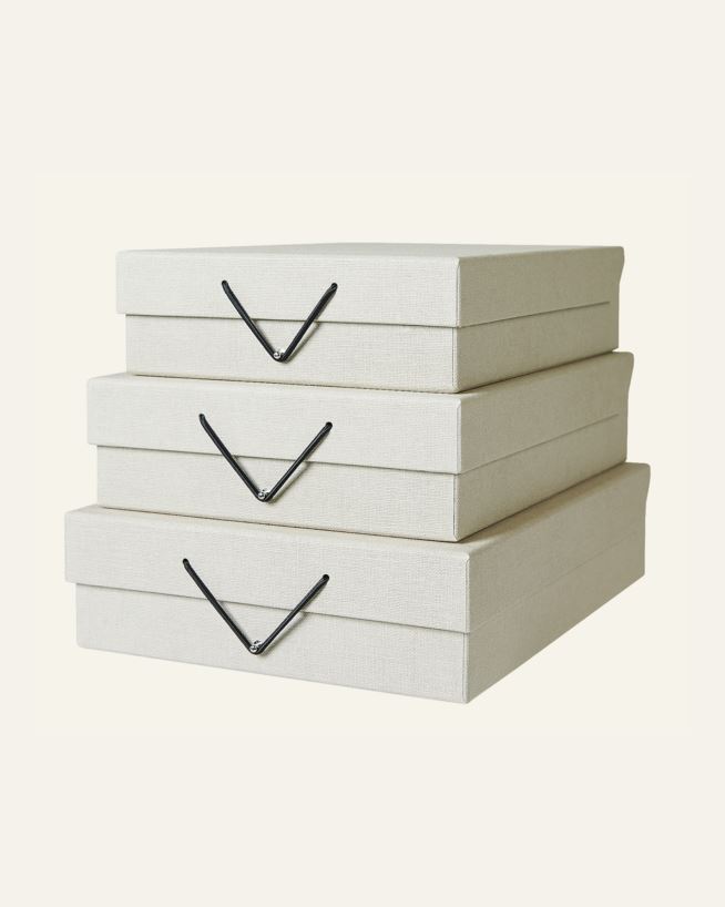 Oppbevaringsboks natur - 26x35x8,5 cm natur - 1