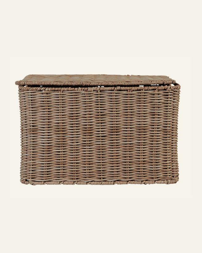 Oppbevaringskurv lys brun - 33x23x20 cm lys brun - 1