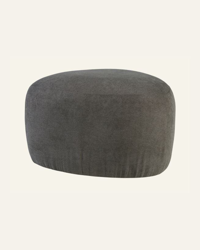 Puff brun - 65x65x38 cm brun - 1
