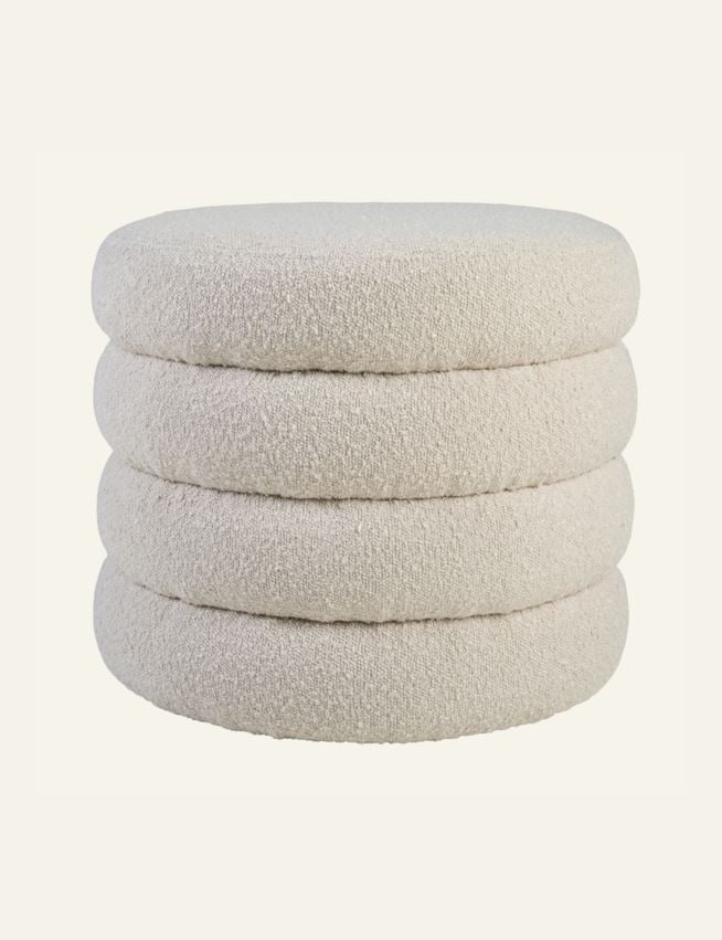 Puff lys beige - 3