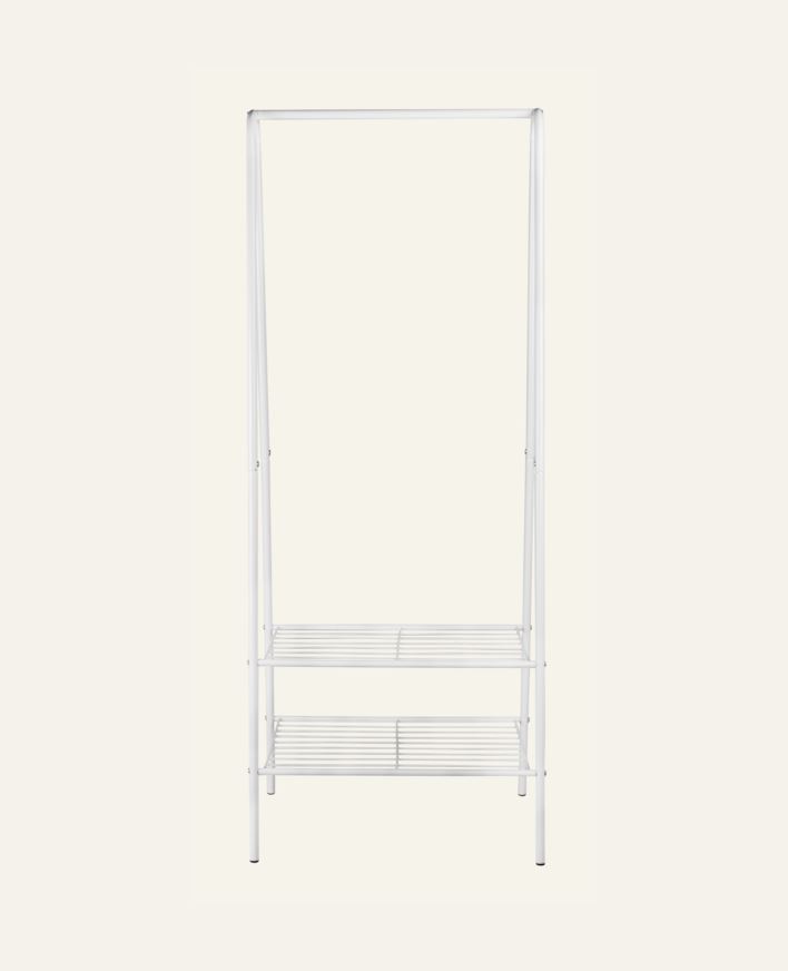 Klesstativ hvit - 60x45x152 cm hvit - 1