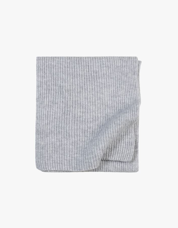 Skjerf lys grå - 40x185 cm lys grå - 1