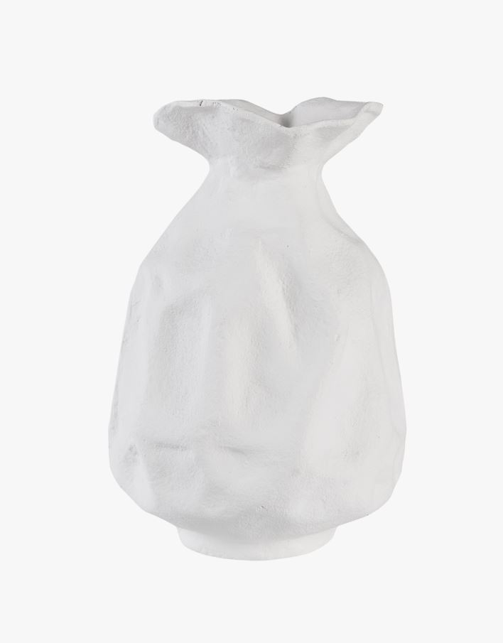Vase hvit - 21x21x31 cm hvit - 1
