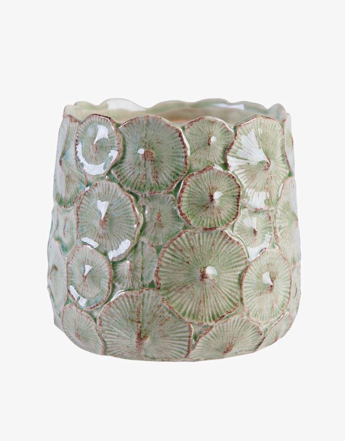 Potteskjuler multi grønn - 13,5x13,5x12 cm multi grønn - 1