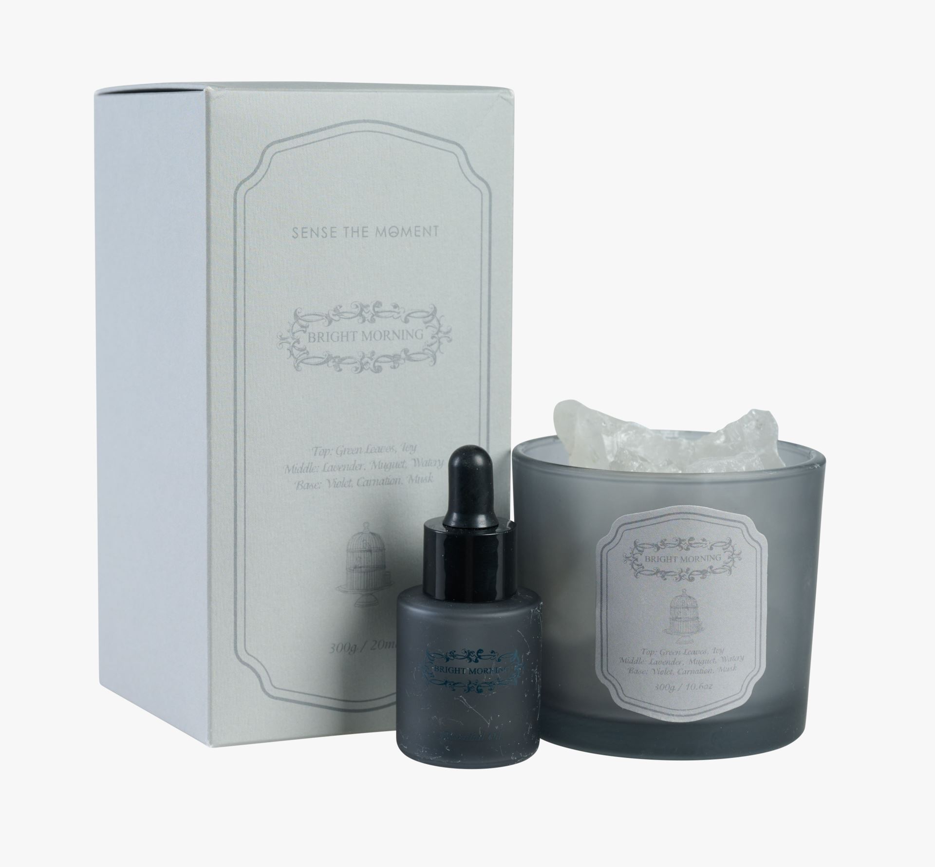 Duftstein gråblå - 20ml/330g gråblå - 1