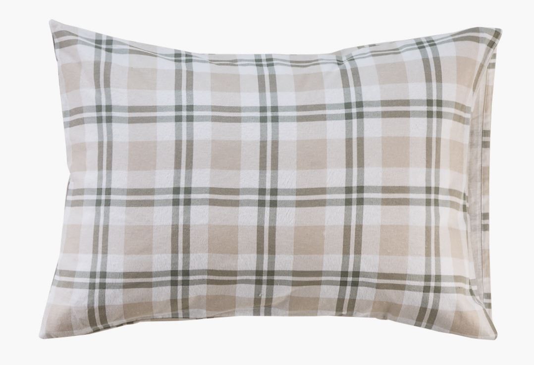 Flanell putevar grønn - 50x70 cm grønn - 1