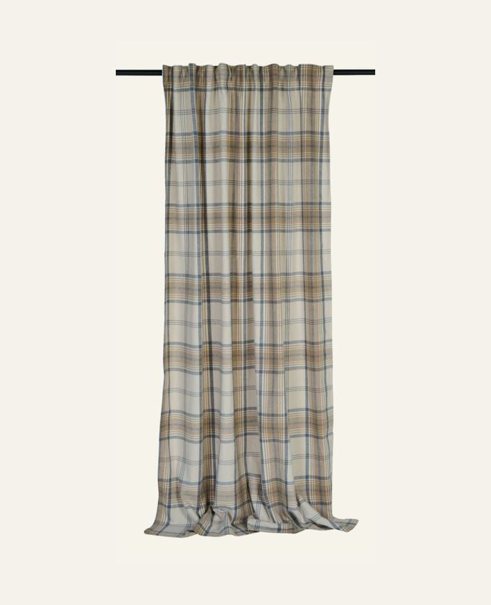 Gardin blå - 140x160 cm blå - 1