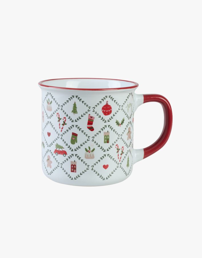 Krus rød - 285 ml rød - 1