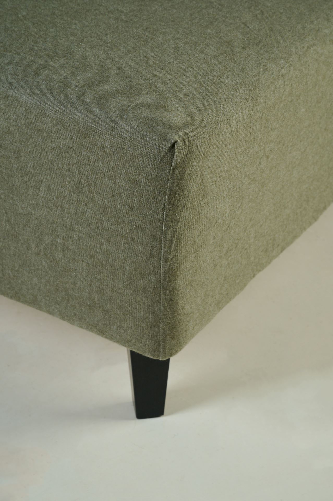 Flanellaken olivengrønn - 180x200 cm olivengrønn - 1