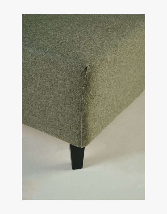 Flanellaken olivengrønn - 180x200 cm olivengrønn - 1