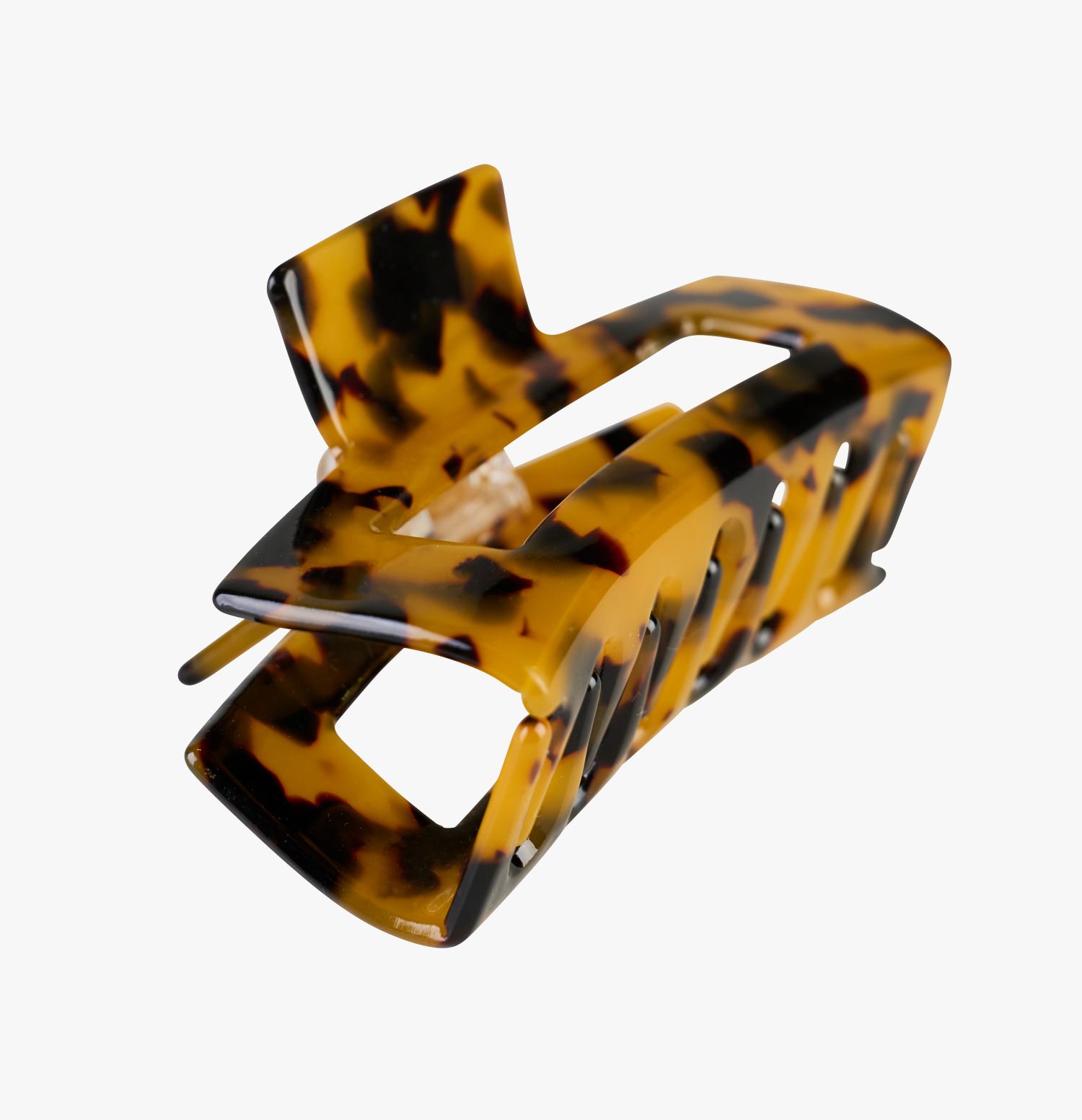 Hårklype mørk brun - 2