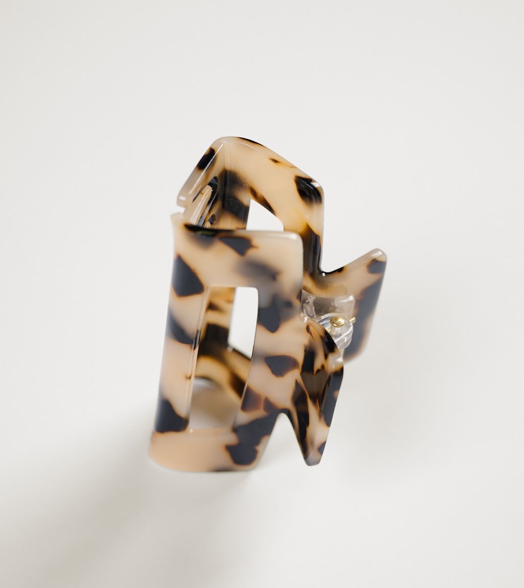 Hårklype lys brun - 2