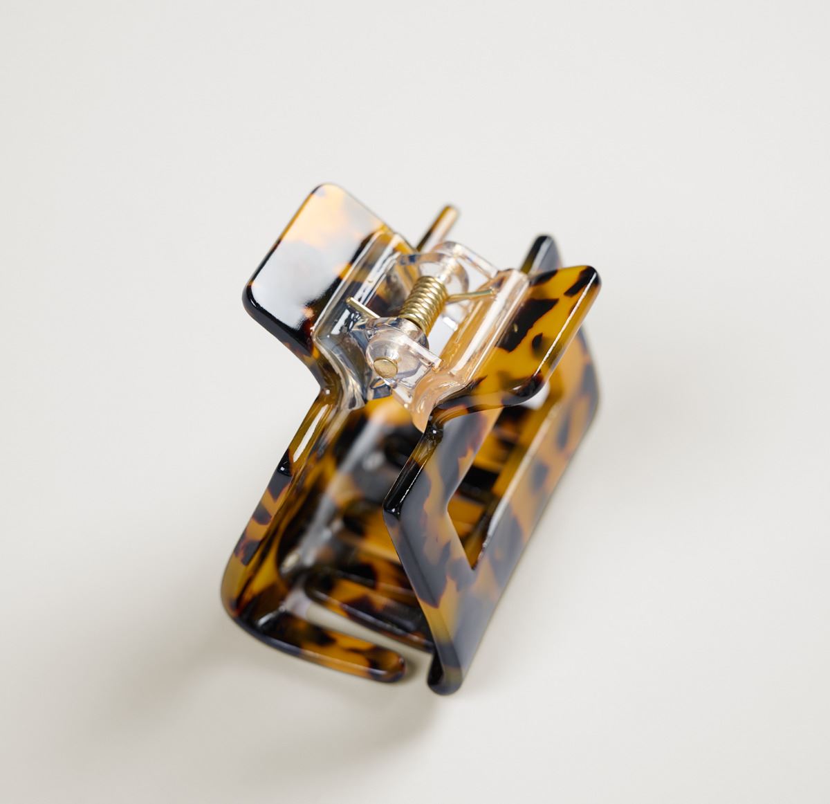 Hårklype mørk brun - 2