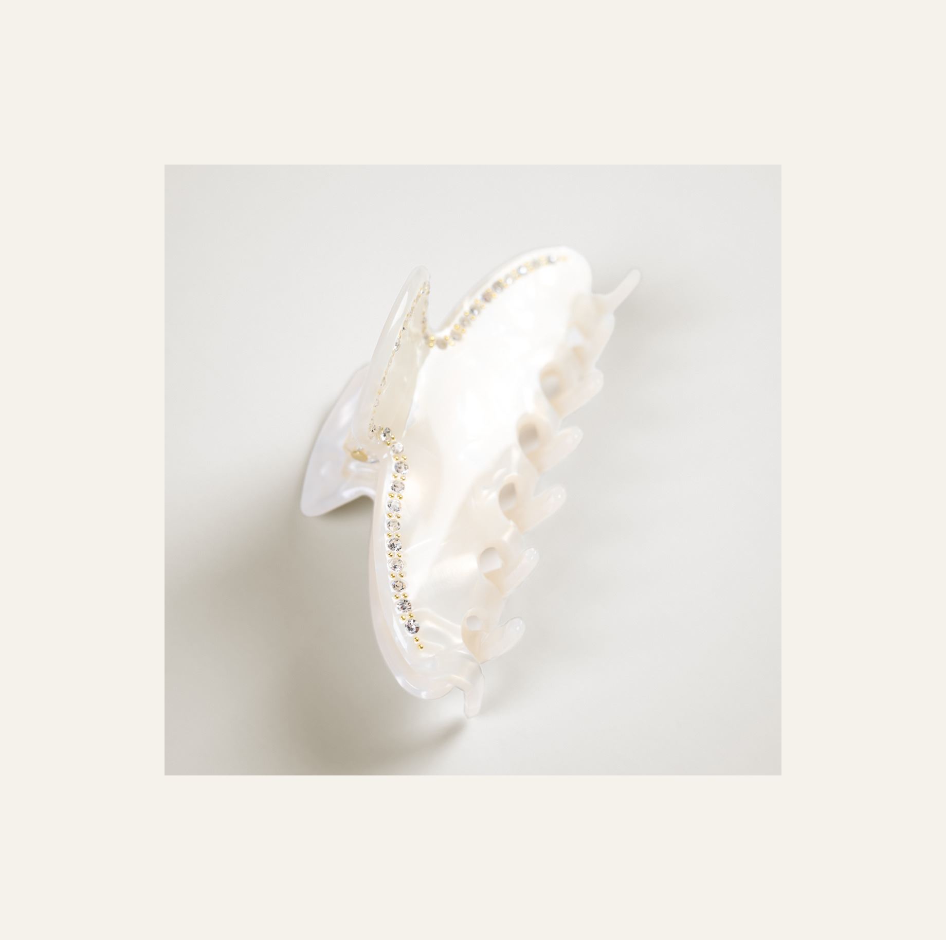 Hårklype offwhite - 2