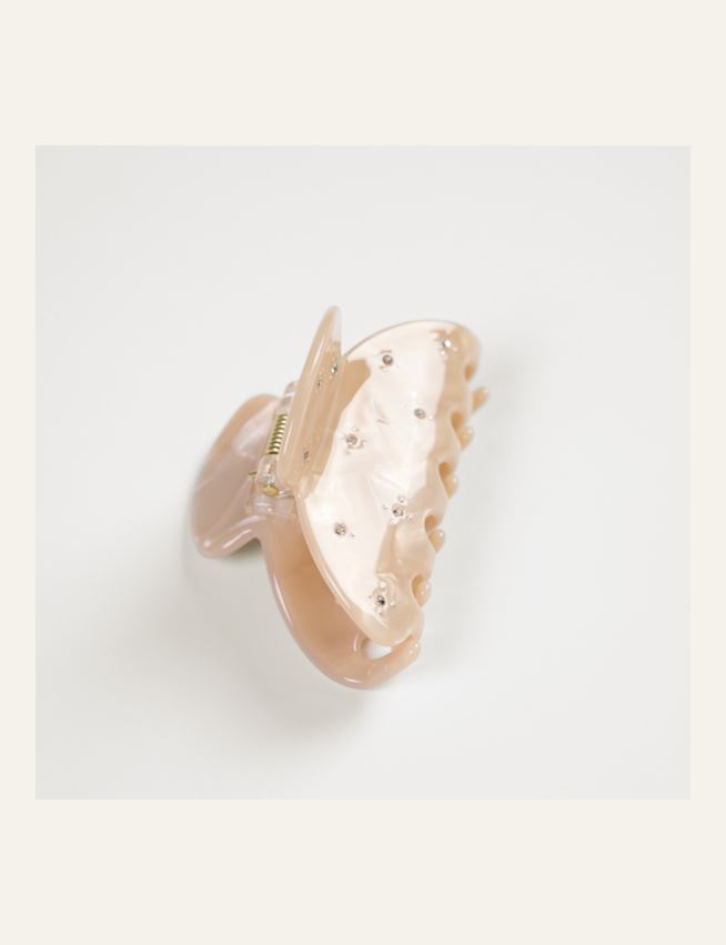 Hårklype beige - 2