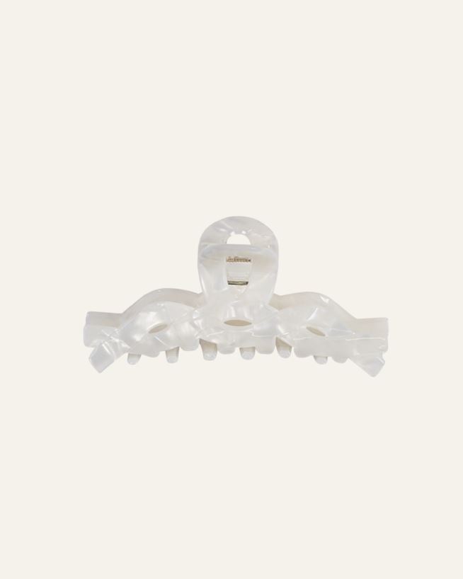 Hårklype offwhite - 3,8x5,1x4,5 cm offwhite - 1