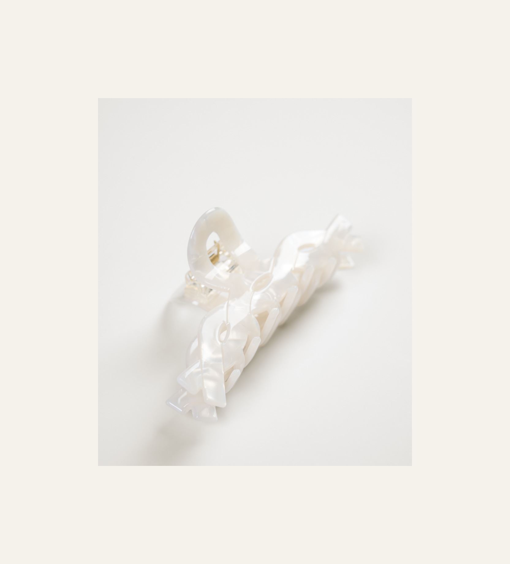 Hårklype offwhite - 3