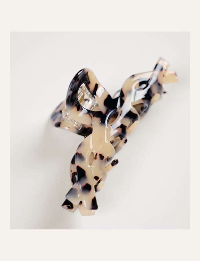 Hårklype lys brun - 2