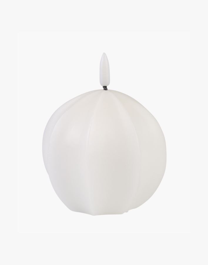 Led lys hvit - 9,5x9,5x12,5 cm hvit - 1