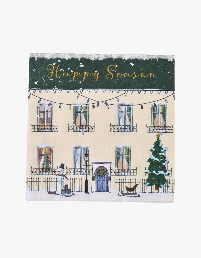 Papirservietter multi hvit - 33x33 cm multi hvit - 1