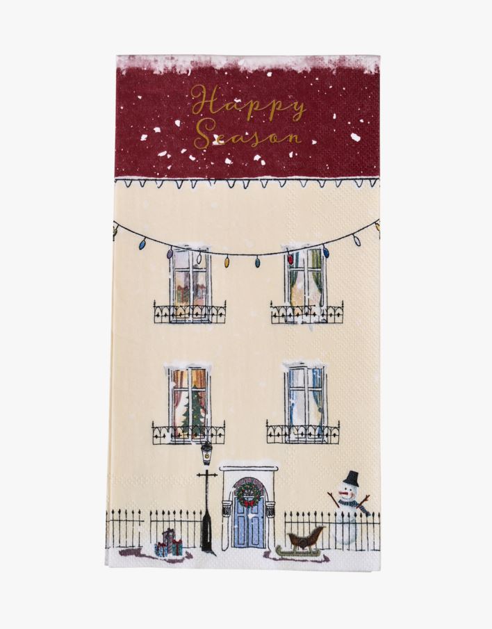 Buffet papirservietter multi beige - 33x42 cm multi beige - 1