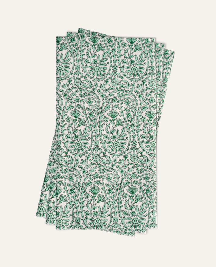 Buffet papirservietter grønn - 33x42 cm grønn - 1