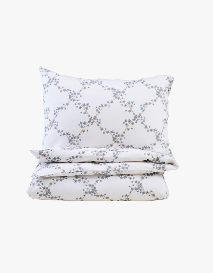 Bomull sengesett multi - 140x220+50x70 cm multi - 1