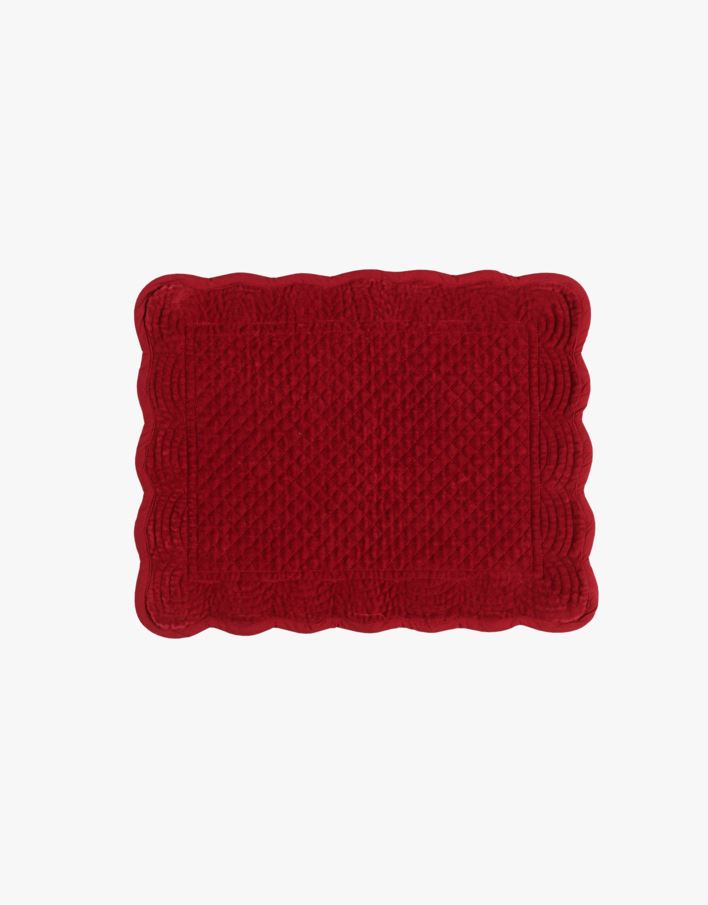 Brikke mørk rød - 33x45 cm mørk rød - 1