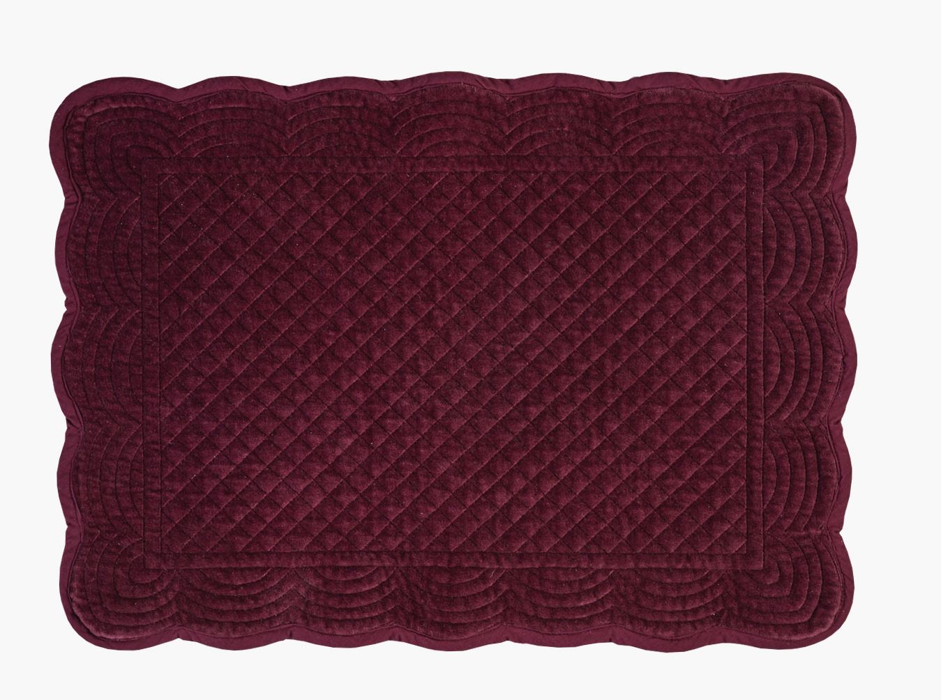 Brikke burgunder - 33x45 cm burgunder - 1