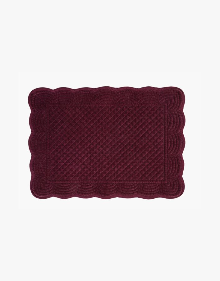 Brikke burgunder - 33x45 cm burgunder - 1