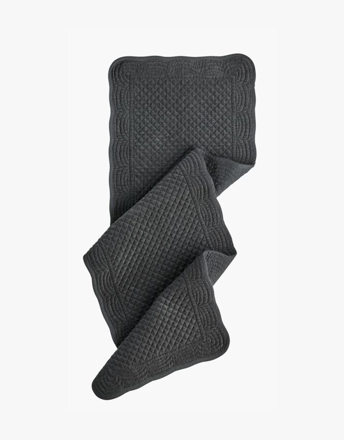 Løper mørk grå - 33x110 cm mørk grå - 1