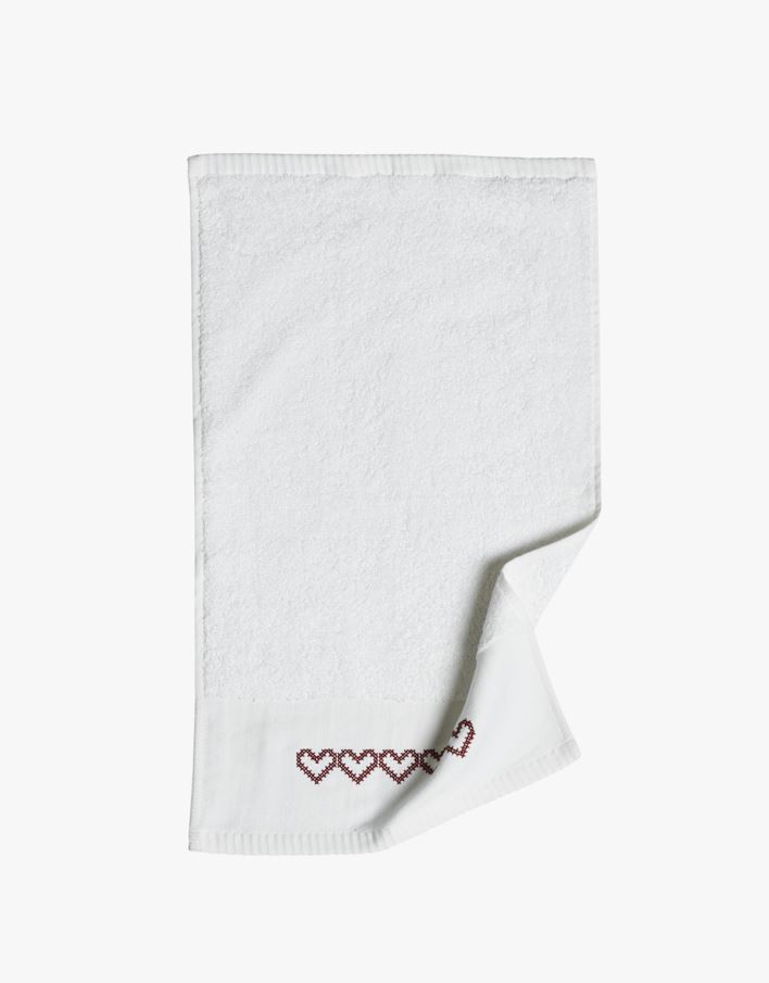 Gjestehåndkle hvit - 30x50 cm hvit - 1