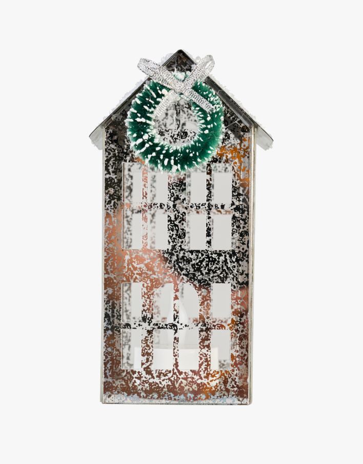 Led pynt multi sølv - 8x7,7x15,3 cm multi sølv - 1