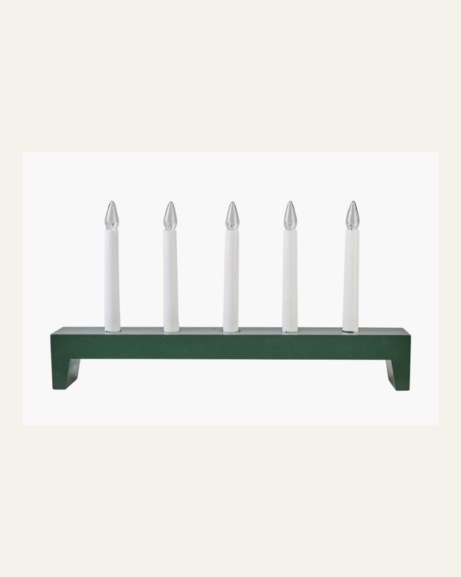 Adventsstake mørk grønn - 45x6x23,5 cm mørk grønn - 1