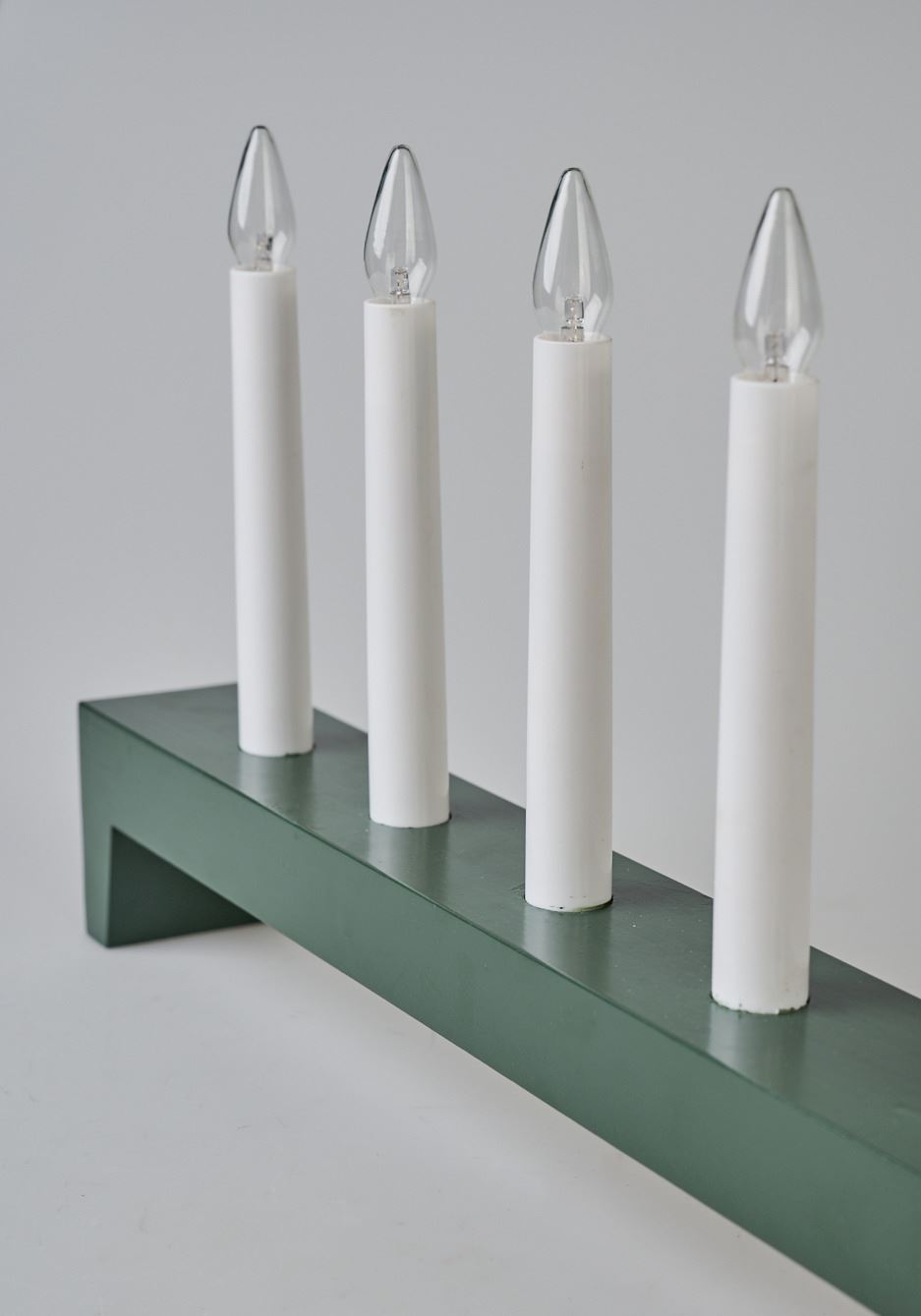 Adventsstake mørk grønn - 2