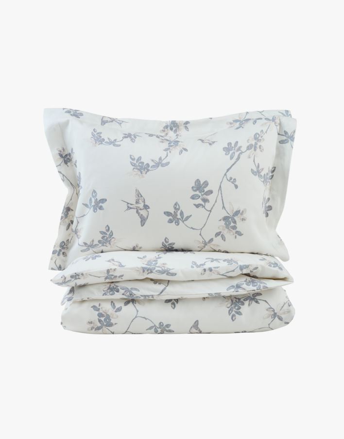 Sateng sengesett hvit - 140x220 cm hvit - 1