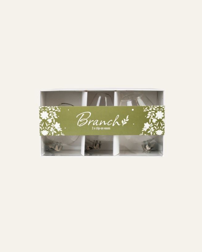 Juletrepynt transparent - 19,5x10,5x6 cm transparent - 1