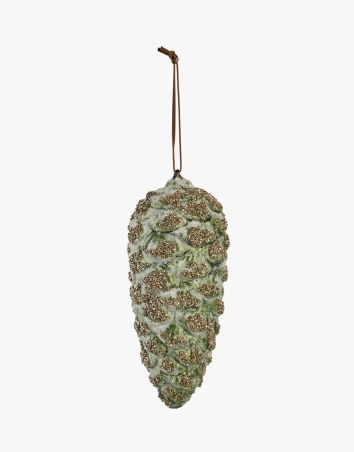 Juletrepynt multi grønn - 7,5x17 cm multi grønn - 1