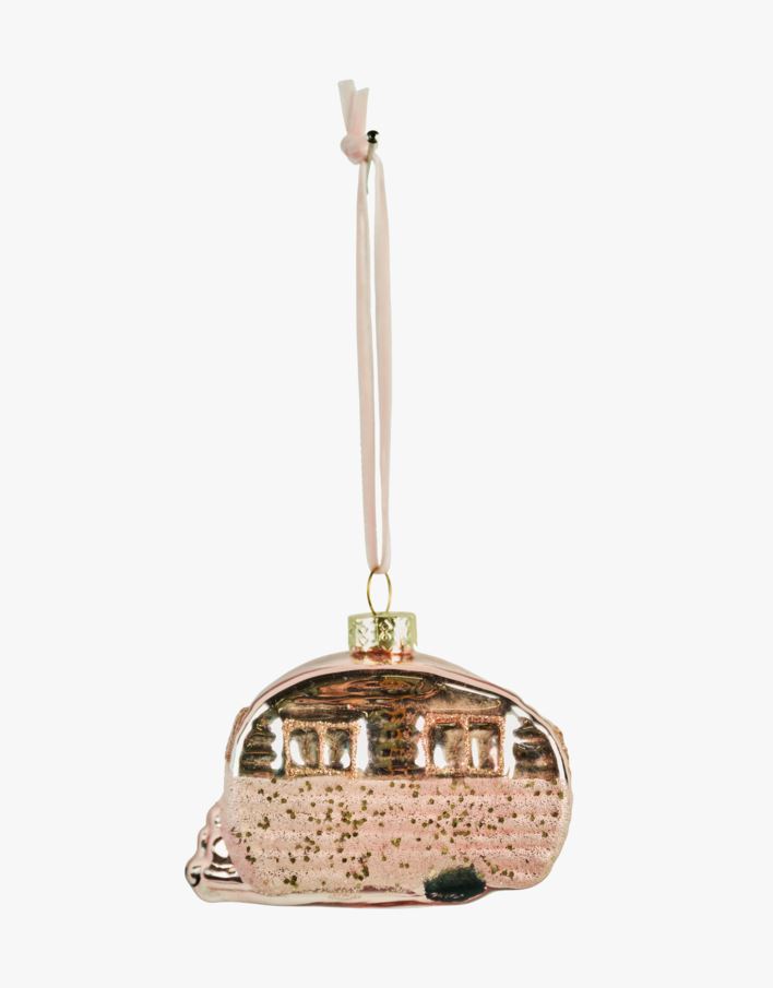 Juletrepynt rosa - 8,2x4,1x6 cm rosa - 1