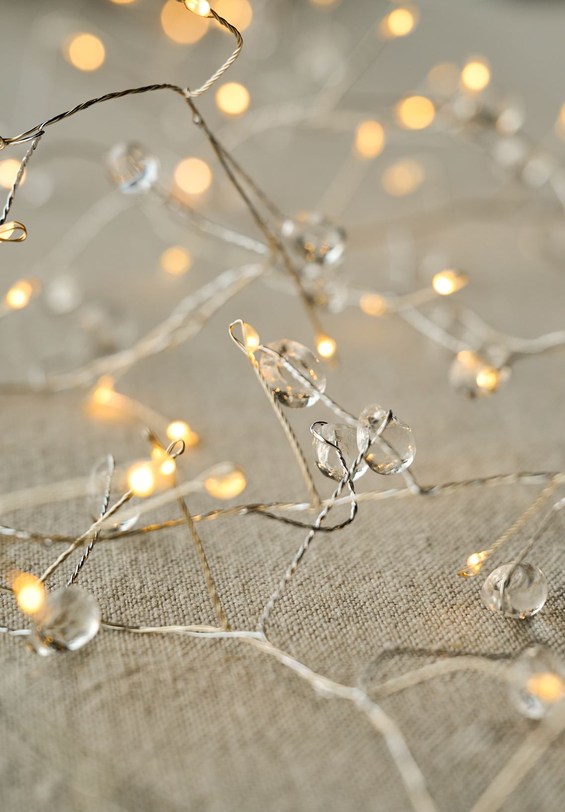 Led lyslenke transparent - 190 cm transparent - 1