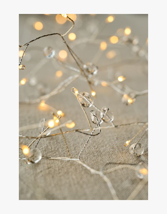 Led lyslenke transparent - 190 cm transparent - 1