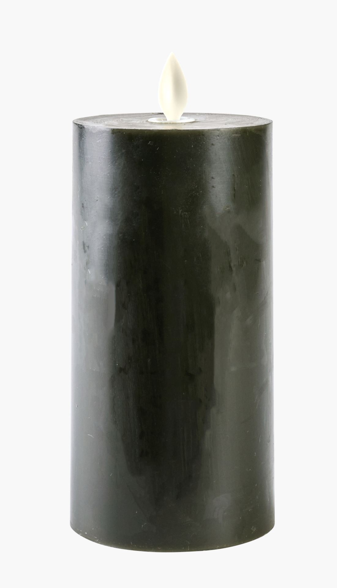 Led kubbelys mørk grønn - 7,5x7,5x10 cm mørk grønn - 1