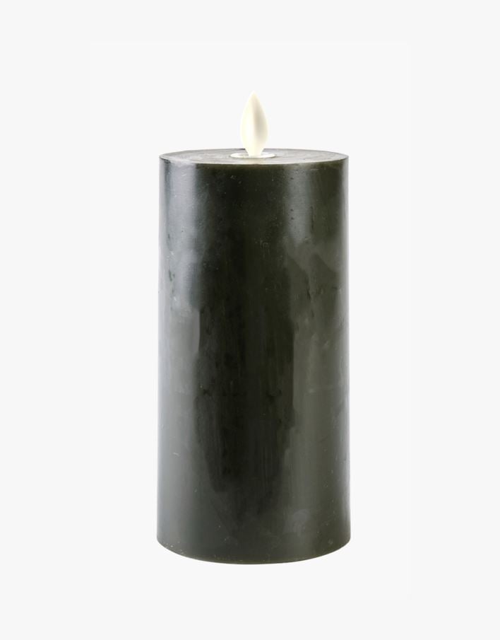 Led kubbelys mørk grønn - 7,5x7,5x10 cm mørk grønn - 1