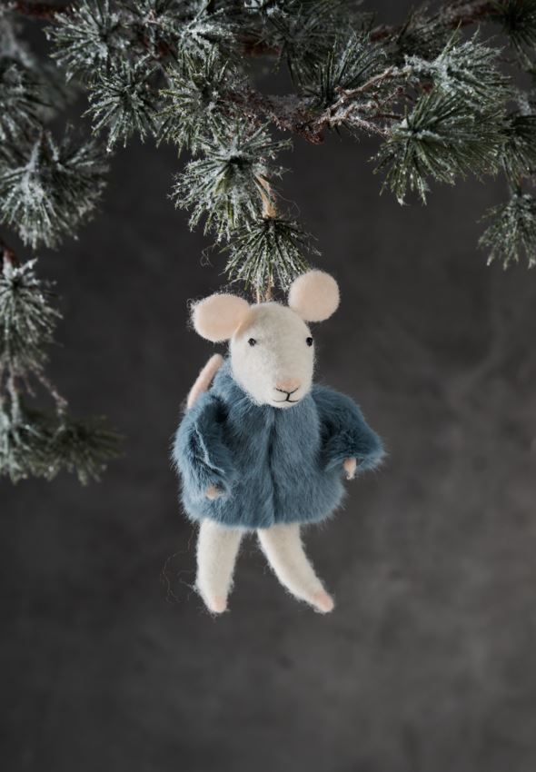 Julemus multi blå - 3