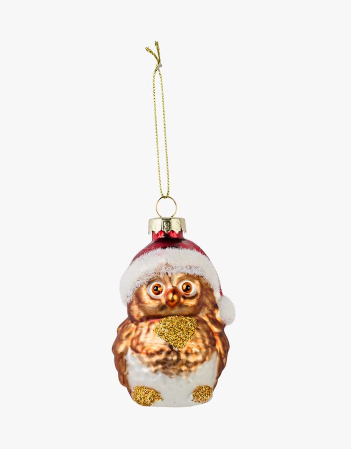 Juletrepynt multi rød - 5,4x3,8x8,8 cm multi rød - 1