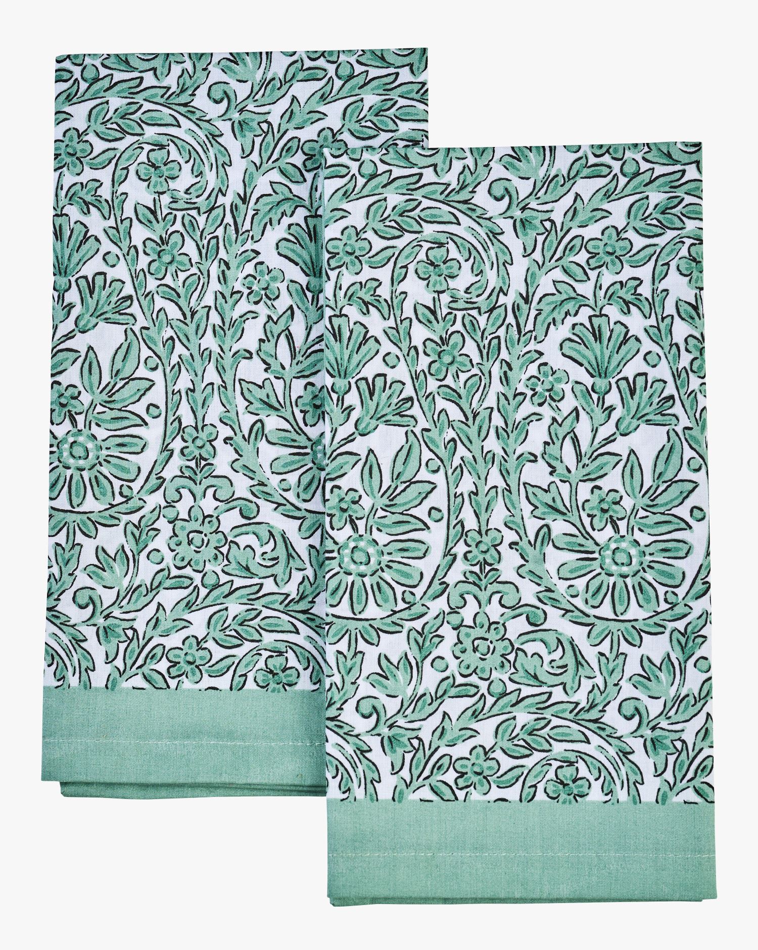 2pk tøyserviett grønn - 45x45 cm grønn - 1