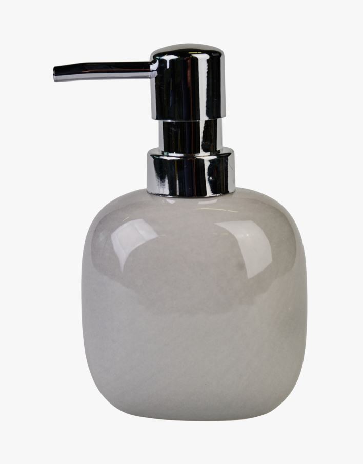 Såpedispenser grå - 8,5x6,1x14,2 cm grå - 1