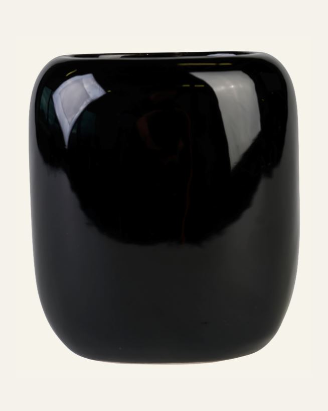 Tannglass svart - 8,4x6x9,4 cm svart - 1